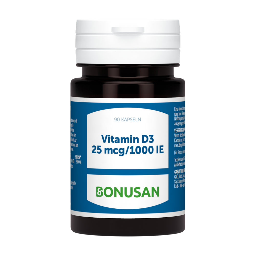 Vitamin D3 25 mcg / 1000 IE