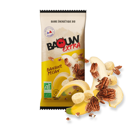 Baouw Energieriegel 50 g - Banane /  Pekannuss